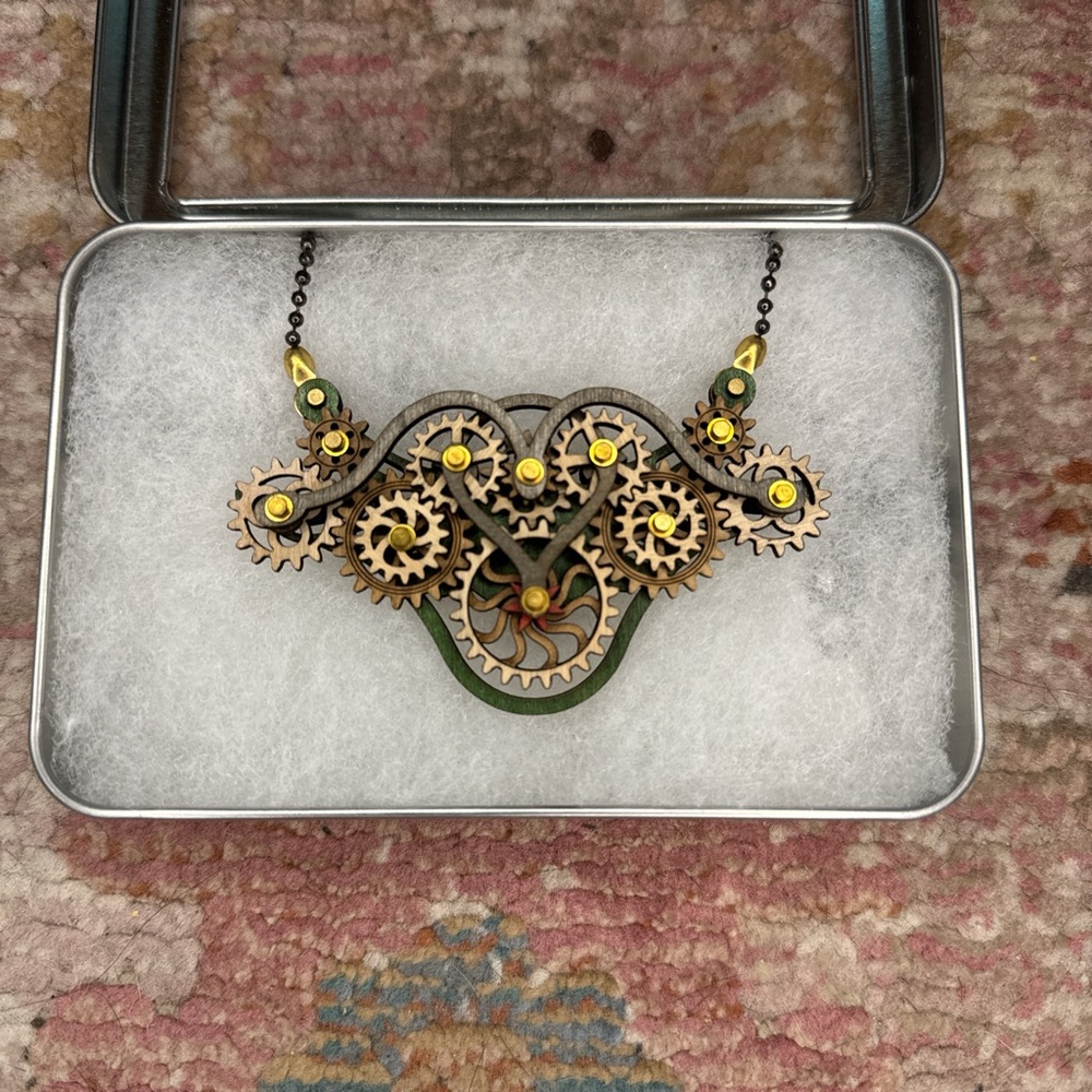 Gear Garb Kinetic Jewelry by Green Tree Jewelry - Model: 6004 B